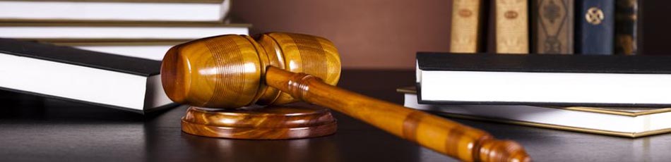 Law Books and Gavel